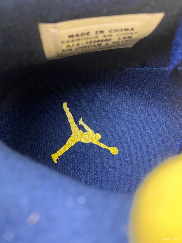 Kicktheory Retro Michigan Air AJ4-1036660 Jordan 4 (PE) 0807